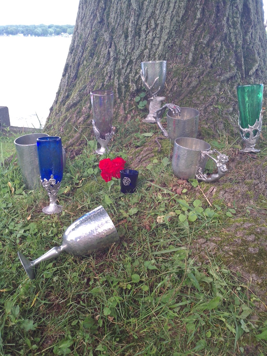 Handcrafted pewter ballena bay pewter