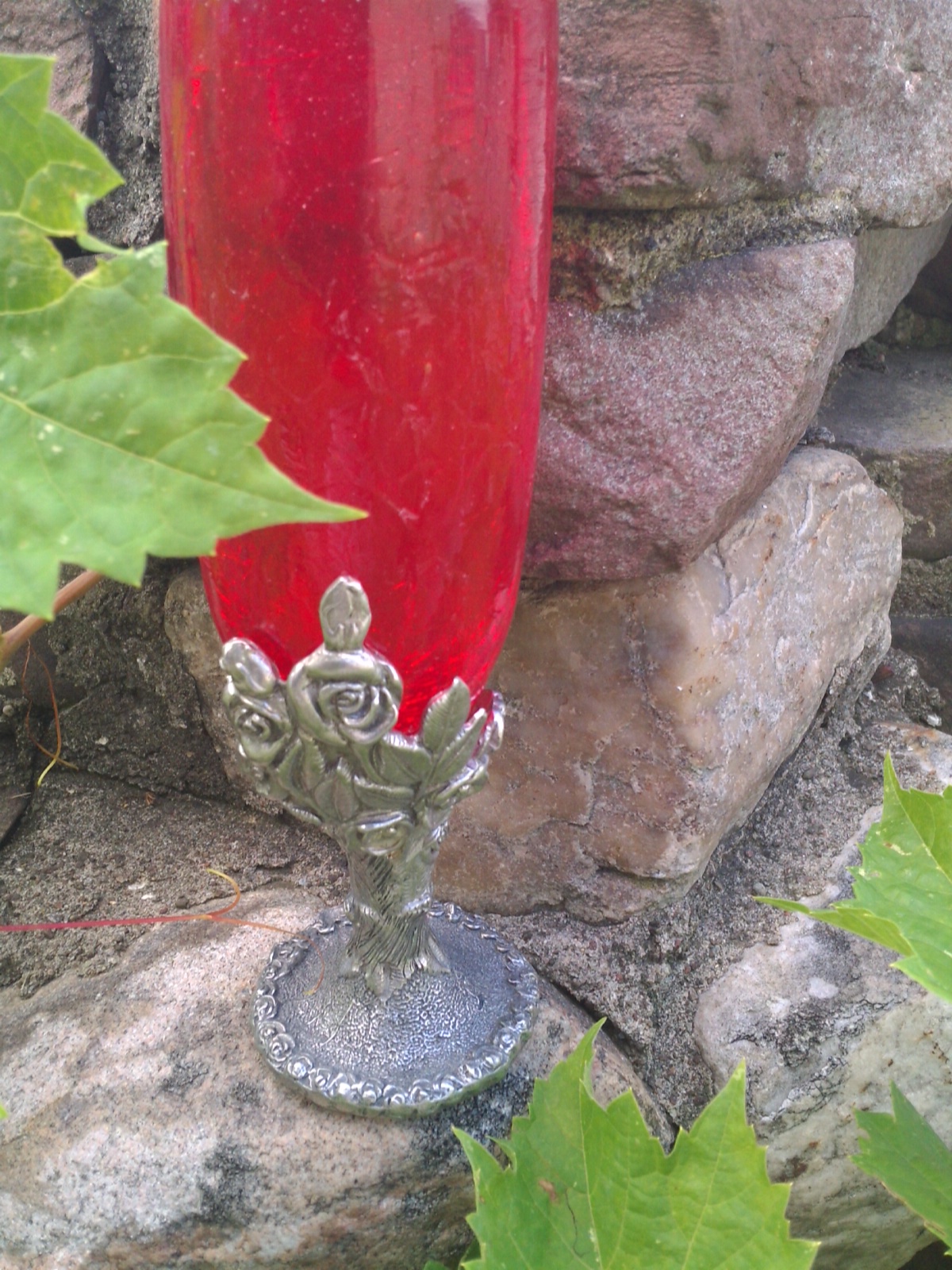 Handcrafted pewter fairy